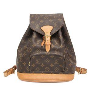 Louis Vuitton Monogram Montsouris MM M51136 Women's Backpack Monogram